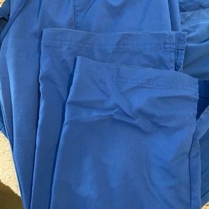 Greys anatomy scrub pants, royal blue
